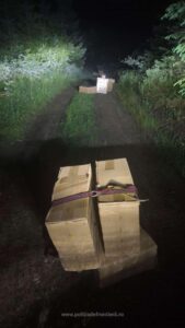 Țigări în valoare de peste 40.000 de euro confiscate la frontiera de nord