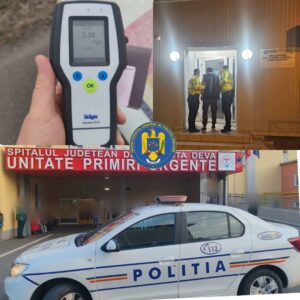 RECORD PERICULOS DE ALCOOL PE AUTOSTRADA A1, ÎN ZONA DEVA