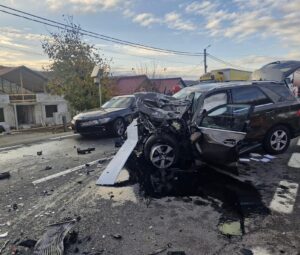 Accident pe DN7