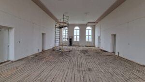 Continuă lucrărilela Spitalul de Pshiatrie