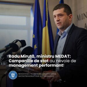 Mesaj tranșant al Ministrului Economiei