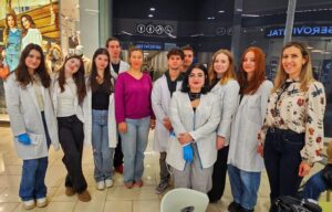 Studenții mediciniști au dat o mână de ajutor DSP Sibiu