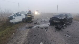 Accident pe DN 14, în afara localității Laslea