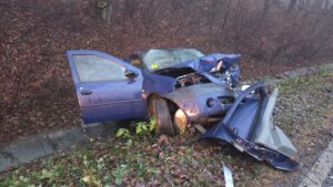 Accident grav pe DN 14