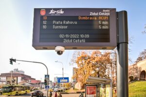 130 stații Tursib din Sibiu vor fi dotate cu afișaje digitale