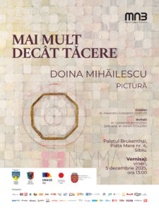 Expoziția: „Mai mult decât tăcere” a artistei Doina Mihăilescu