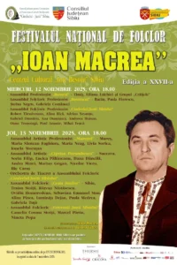 Festivalul „Ioan Macrea” 2025: sold out, transmis online