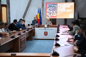 Prima sesiune de consultare publică pe tema studiului pe care îl realizăm pentru a resistematiza și optimiza utilizarea spațiului public în centrul istoric al Sibiului