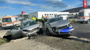 Accident în Tălmaciu