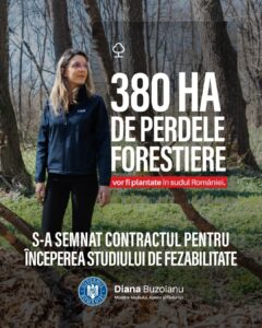 Drumuri și comunități protejate de perdele forestiere!