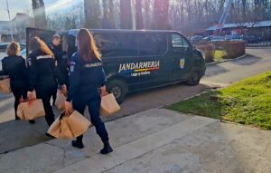 Jandarmii prezenți la Centrul “Speranța”