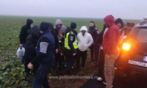 Paisprezece cetățeni străini depistaţi de către poliţiştii de frontieră constănțeni