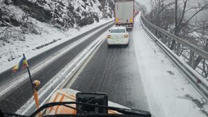 Circulație îngreunată pe DN 7 – Valea Oltului