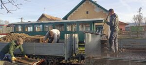 Linia mocăniței sibiene a intrat în reparații