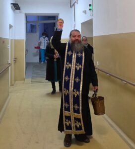 Botezul Domnului la Spitalul de Pneumoftiziologie