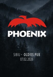 PHOENIX revine la Sibiu: concert-eveniment pe 7 februarie 2026, la Oldies Pub