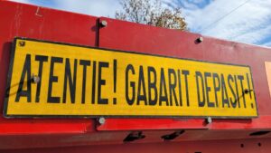 ATENȚIE – transporturi agabaritice pe DN1, în județul Sibiu!