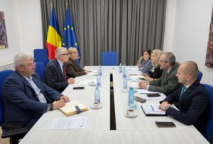 Întâlnirea Ministrului Justiției, domnul Radu Marinescu, cu reprezentanții Sindicatului Angajaților Oficiului Național al Registrului Comerțului (SAONRC)