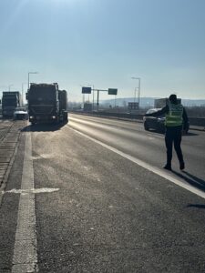 Acțiune în trafic a polițiștilor sibieni