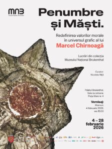 Vernisaj expoziție | „Penumbre și Măști” – Marcel Chirnoagă