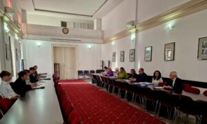 Ședința echipei interinstituționale pentru monitorizarea siguranței școlare în județul Sibiu
