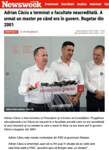 Pîslaru îl atacă pe Câciu