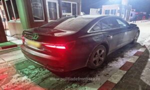 Auto declarat furat de autoritățile din Marea Britanie, oprit în aceeași zi la PTF Stânca