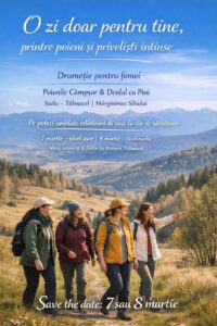 Drumeții dedicate femeilor, organizate pe 7 și 8 martie