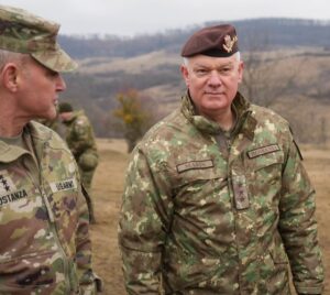 Întâlnire la Sibiu între șeful statului major și comandantul Corpului V al Armatei SUA