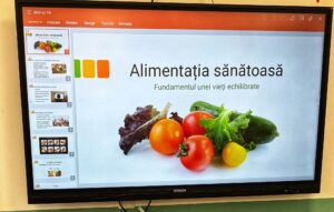 Sesiuni interactive de promovare a alimentației sănătoase în unitățile de învățământ din Sibiu