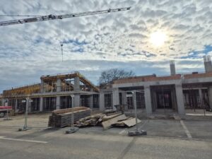 Lucrările de la creșa nouă de pe str. Viitorului au avansat, clădirile fiind deja conturate! – Foto