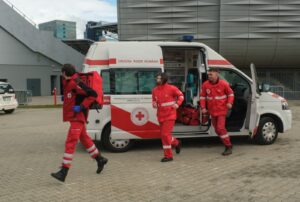Crucea Roșie Filiala Sibiu își lansează propriul serviciu de ambulanță