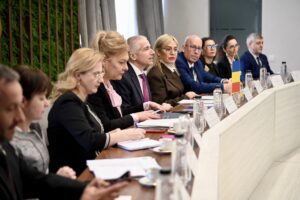 Ministerul Justiției – Întrevederea Ministrului Justiției, domnul Radu Marinescu, cu domnul Michael McGrath, Comisar European pentru democrație, justiție, stat de drept și protecția consumatorilor, 12 februarie 2026
