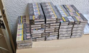Poliția de Frontieră – Aproximativ 44.000 de țigarete scoase din circuitul ilegal al produselor accizabile de polițiștii de frontieră, în urma unor acțiuni de tip BLITZ