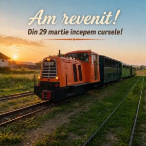 Mocănița pornește din nou la drum