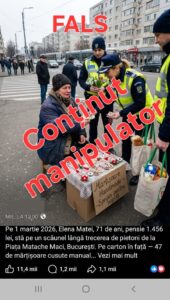 M.A.I – Alertă privind o acțiune de manipulare online!