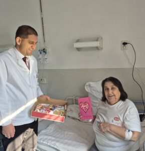 Mărțișoare din suflet pentru pacientele Spitalului de Pneumoftiziologie Sibiu