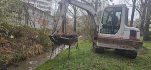 Intervenții pentru decolmatarea cursurilor de apă care traversează municipiul Sibiu care traversează municipiul Sibiu