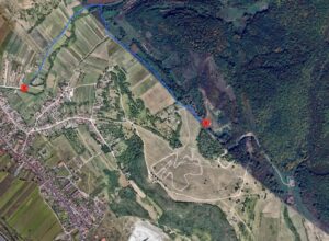 Str. Salcâmilor, una dintre căile de acces spre Complexul Gușterland, intră în modernizare