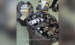 Acțiuni tip BLITZ la Giurgiu: produse contrafăcute în valoare de 1 milion de lei, descoperite de polițiștii de frontieră
