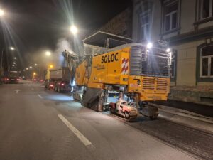 Un tronson al bulevardului Victoriei se închide circulației în următoarele 3 nopți, pentru asfaltare