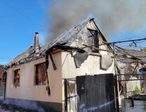 Incendiu la Moșna