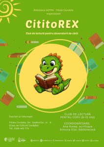 CititoREX – Club de lectură pentru copii, la Filiala Cisnădie