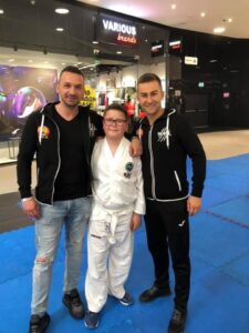 David Lală, de la copil supraponderal la campion național la taekwon-do