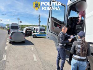 REZULTATELE ACȚIUNII POLIȚIȘTILOR SIBIENI PE DN 1, LA VEȘTEM