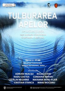 „Tulburarea apelor” de Lucian Blaga – spectacol-lectură prezentat la Sebeș în cadrul Festivalului Internațional „Lucian Blaga”