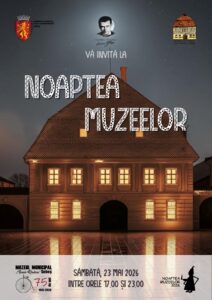 23 MAI 2026,  NOAPTEA MUZEELOR LA SEBEȘ