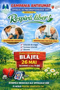 Spirometrii gratuite efectuate la Blăjel