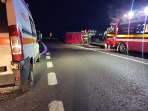Accident pe DN7
