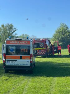 Incendiu în localitatea Roandola